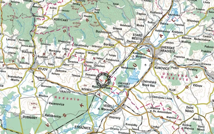 Prodej pole, Moravský Písek, 7462 m2