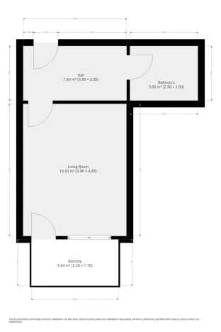 Pronájem bytu 1+kk, Praha - Chodov, Nebřenická, 33 m2