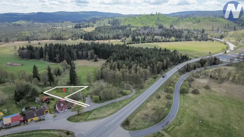 Prodej pozemku pro bydlení, Strážný, 2500 m2