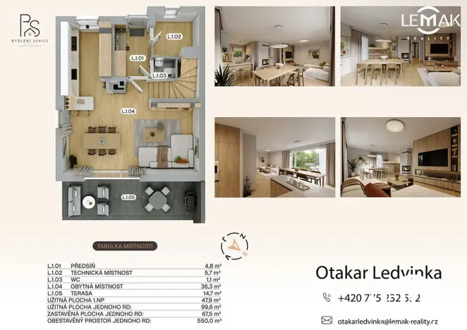 Prodej rodinného domu, Senice na Hané, Školní, 100 m2