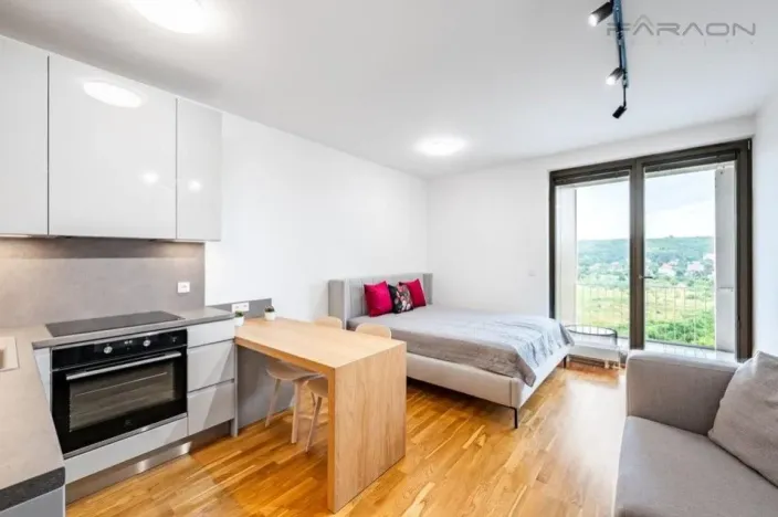 Prodej bytu 1+kk, Praha - Modřany, Mezi vodami, 31 m2