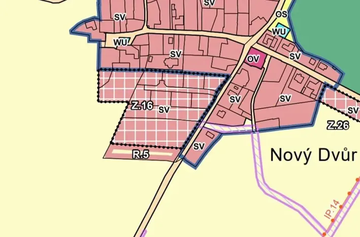 Prodej pozemku pro bydlení, Osek, 1414 m2