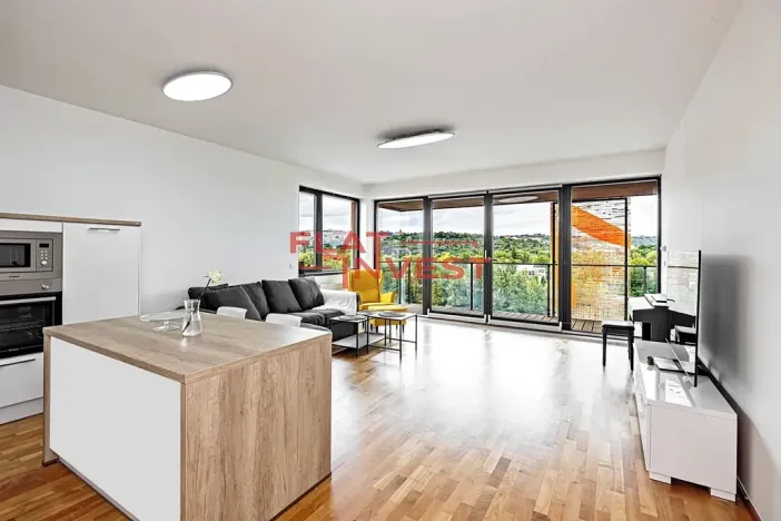 Pronájem bytu 3+kk, Praha - Holešovice, V přístavu, 99 m2