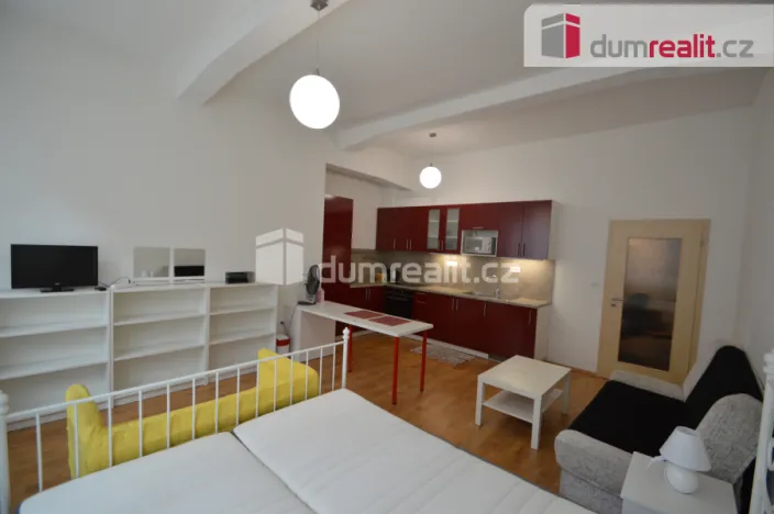 Pronájem bytu 1+kk, Praha - Nusle, Bartoškova, 38 m2