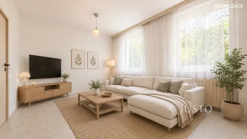 Prodej bytu 3+1, Písek - Budějovické Předměstí, třída Přátelství, 64 m2