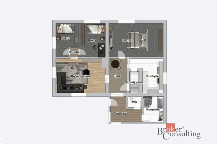 Prodej rodinného domu, Hořesedly, 110 m2