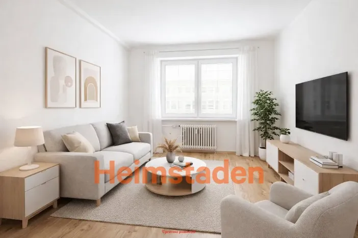 Pronájem bytu 2+1, Ostrava - Mariánské Hory, Zelená, 56 m2