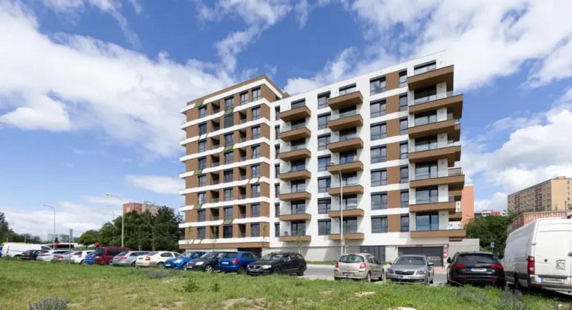 Pronájem bytu 2+kk, Praha - Černý Most, Arnošta Valenty, 43 m2