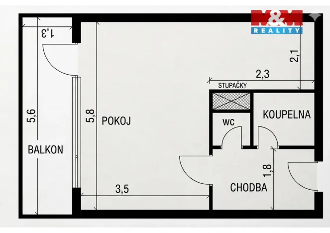 Prodej bytu 1+kk, Praha - Žižkov, Za žižkovskou vozovnou, 43 m2
