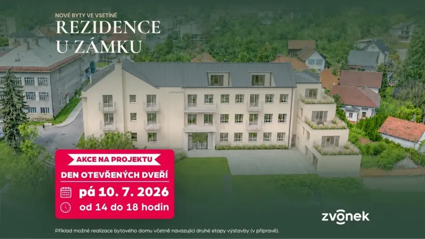 Prodej bytu 4+1, Vsetín, Horní náměstí, 104 m2