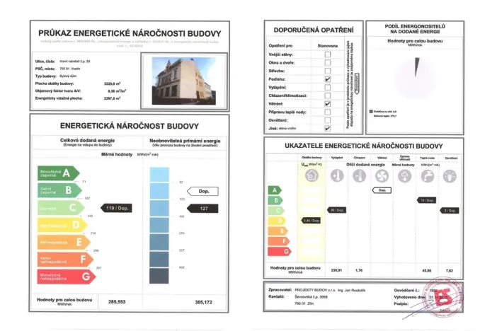 Prodej atypického bytu, Vsetín, Horní náměstí, 85 m2