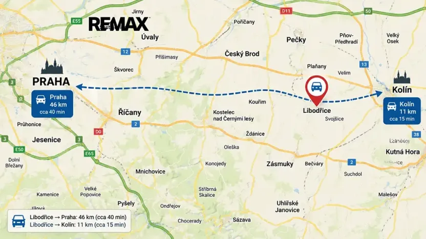 Prodej pozemku pro bydlení, Libodřice, 849 m2