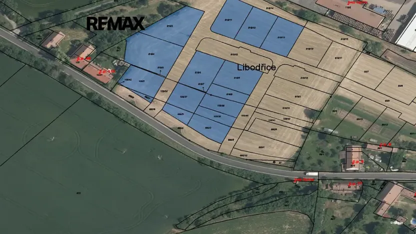 Prodej pozemku pro bydlení, Libodřice, 804 m2
