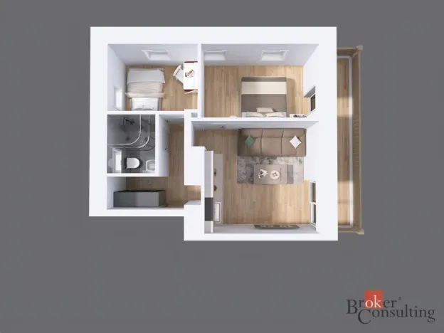 Prodej bytu 3+kk, Železná Ruda, Adolfa Kašpara, 64 m2