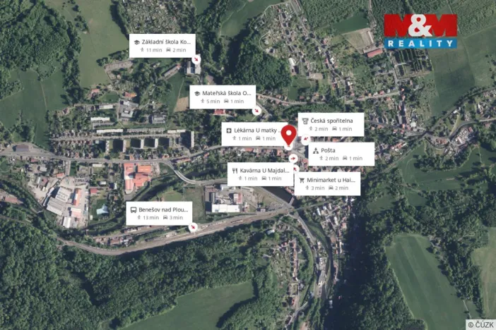 Prodej obchodního prostoru, Benešov nad Ploučnicí, náměstí Míru, 900 m2