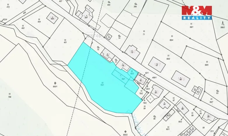 Prodej pozemku pro bydlení, Plavy, 3359 m2