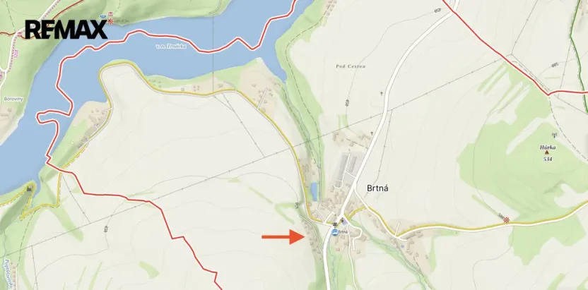 Prodej zahrady, Želiv, 405 m2