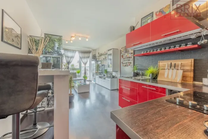 Pronájem bytu 2+kk, Praha, Svitákova, 54 m2