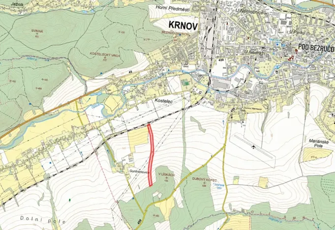 Prodej pole, Krnov, 12791 m2