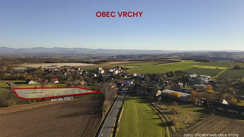 Prodej pozemku pro bydlení, Vrchy, 9986 m2