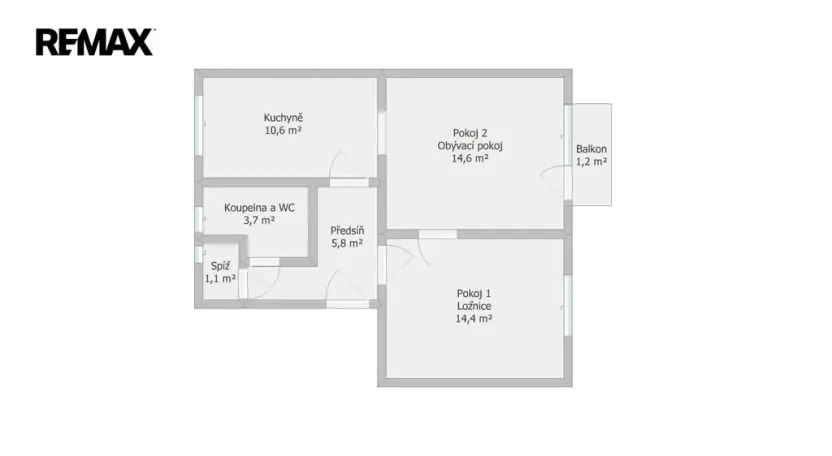 Prodej bytu 2+1, Jihlava, Leoše Janáčka, 50 m2