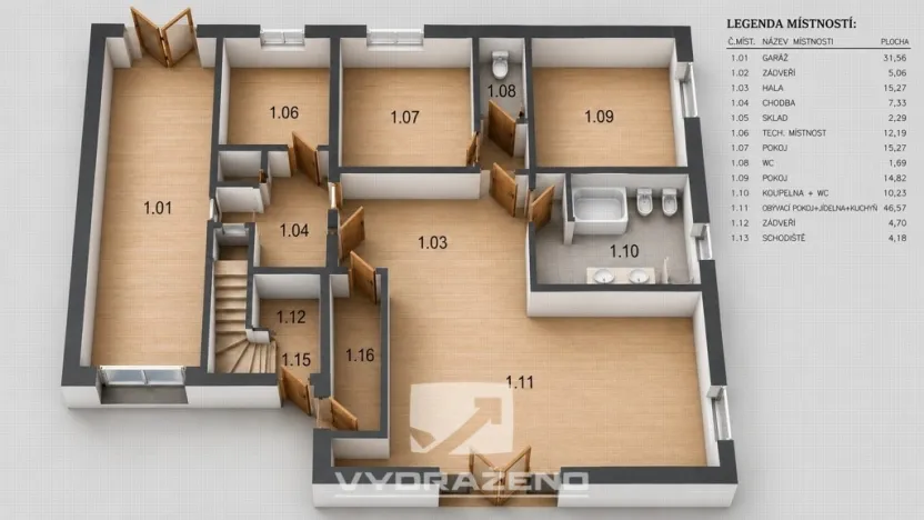Prodej rodinného domu, Roztoky, 410 m2