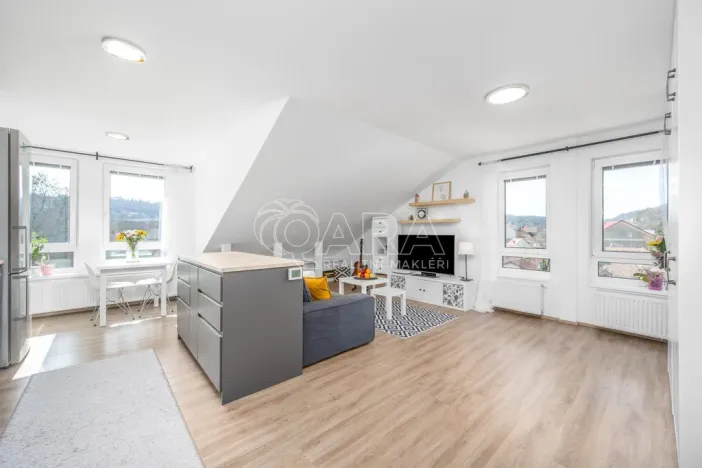 Pronájem bytu 1+kk, Praha - Hlubočepy, Pod Žvahovem, 47 m2