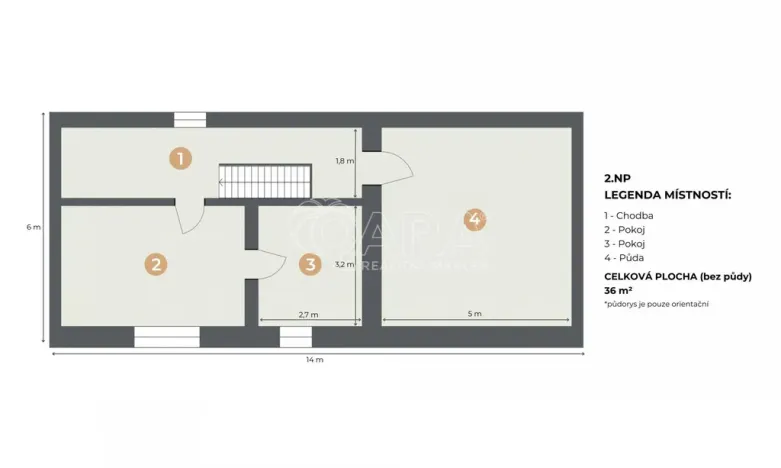 Prodej rodinného domu, Starý Jičín, 90 m2