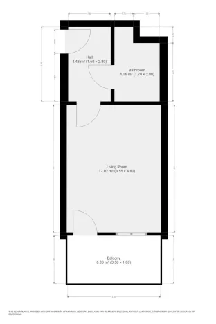 Pronájem bytu 1+kk, Praha - Prosek, Čakovická, 27 m2