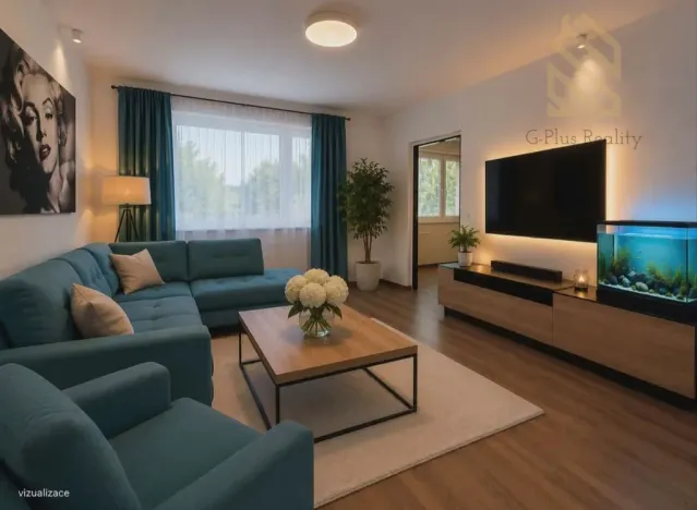 Pronájem bytu 1+1, Louny, Březinova, 37 m2