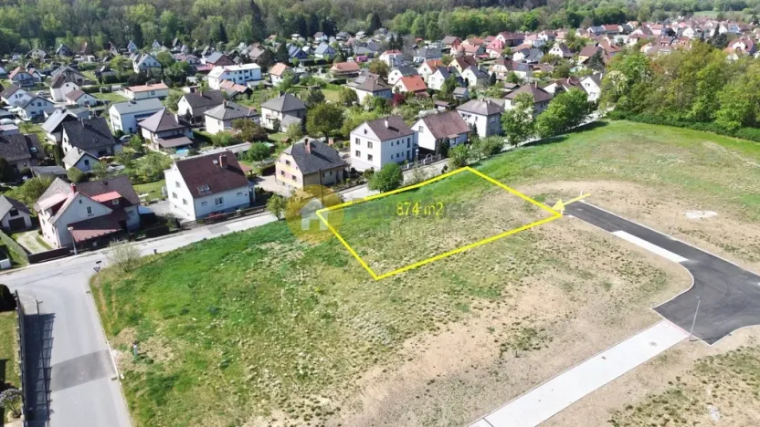 Prodej pozemku pro bydlení, Strakonice, U Větrolamu, 874 m2
