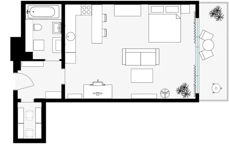 Prodej bytu 2+kk, Praha - Stodůlky, Symfonická, 51 m2