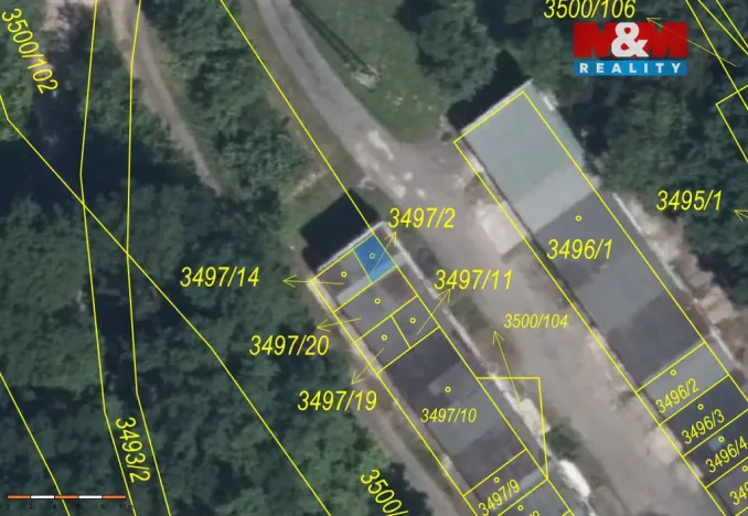 Prodej garáže, Chomutov, 20 m2