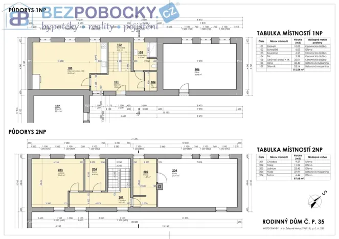 Prodej rodinného domu, Havlíčkova Borová - Železné Horky, 107 m2
