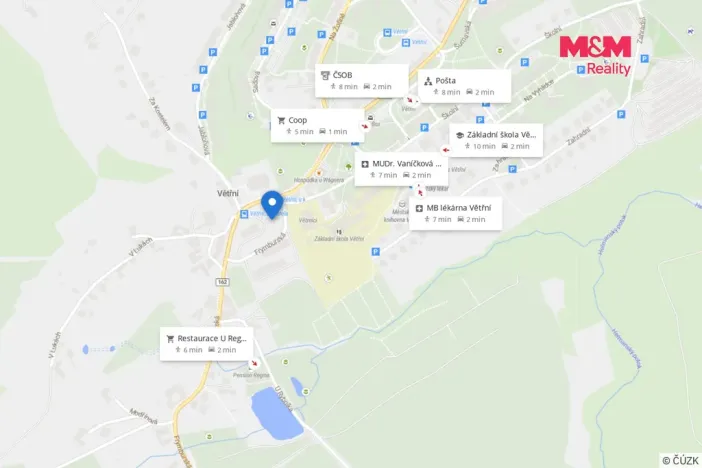Prodej bytu 4+1, Větřní, Frymburská, 70 m2