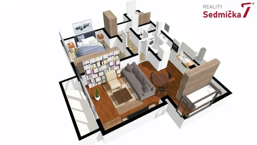 Prodej bytu 2+kk, Říčany, Melantrichova, 56 m2