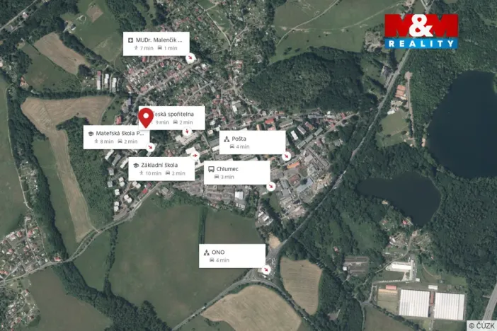 Prodej bytu 2+1, Chlumec, Stradovská, 51 m2