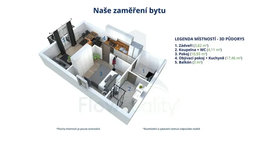 Prodej bytu 2+kk, Polná, Pojmannova, 40 m2