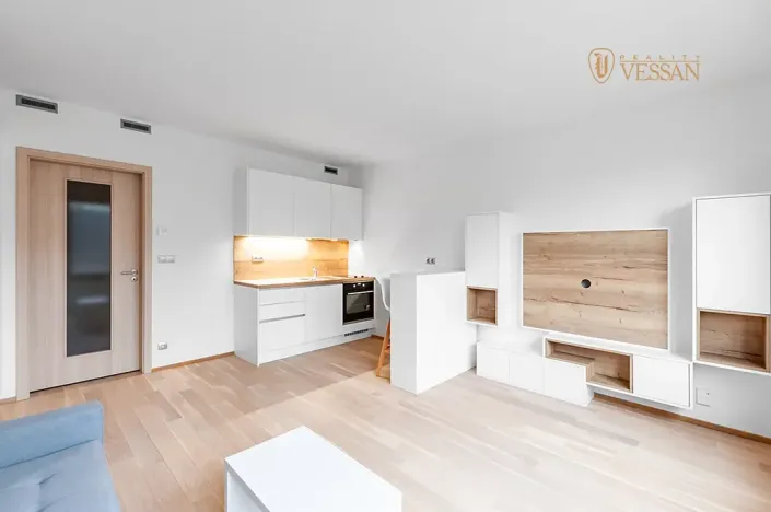 Prodej bytu 1+kk, Praha - Vysočany, Bassova, 34 m2
