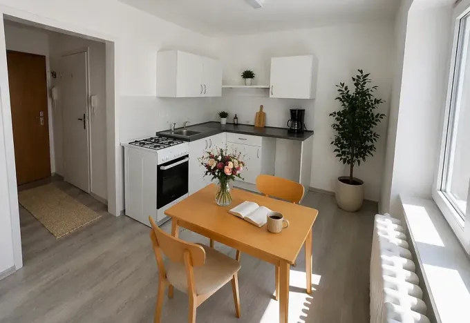 Pronájem bytu 1+1, Litvínov, Podkrušnohorská, 30 m2