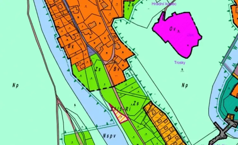 Prodej pozemku pro bydlení, Záchlumí, 1606 m2