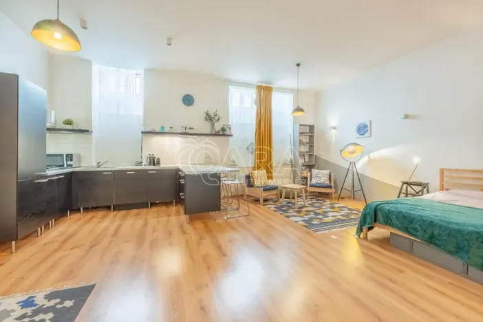 Pronájem bytu 1+kk, Praha - Vinohrady, Mánesova, 53 m2