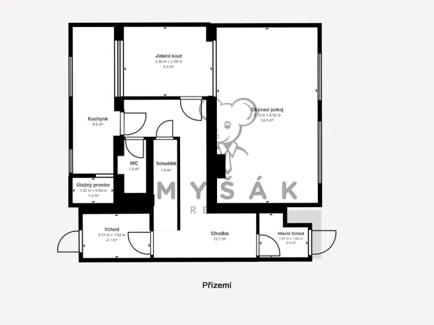 Prodej rodinného domu, Kamenný Újezd, Plavnická, 110 m2