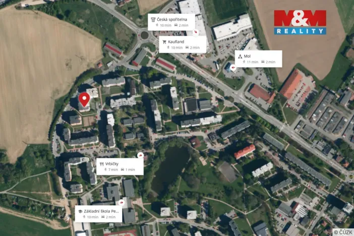 Pronájem bytu 1+kk, Pelhřimov, Táborská, 30 m2
