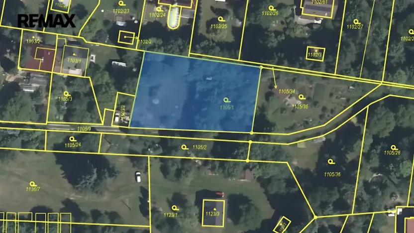 Prodej pozemku pro bydlení, Příbram - Příbram II, U Václava, 1419 m2