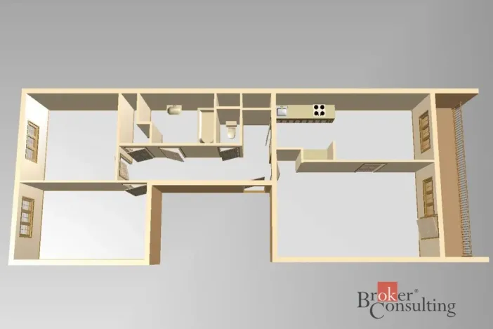 Pronájem bytu 3+1, Praha - Horní Měcholupy, Parmská, 80 m2