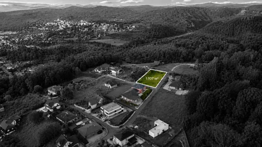 Prodej pozemku pro bydlení, Jenišov - Pod Rohem, 1107 m2