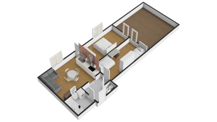 Prodej bytu 3+kk, Janov nad Nisou - Hraničná, 62 m2