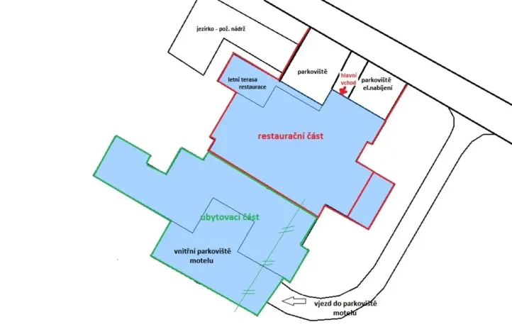 Pronájem ubytování, Jihlava - Pávov, 385 m2