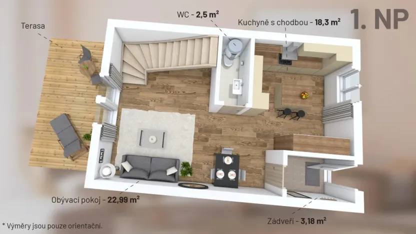 Prodej rodinného domu, Květnice, Slunečnicová, 93 m2